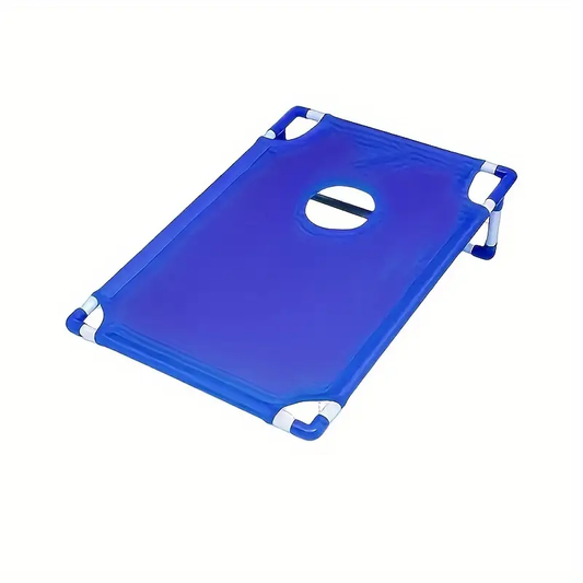 1 pc Of Red Or Blue Portable Cornhole Games - Foldable And Durable, Suitable for Outdoor Parties, Camping And Backyard Entertainment - Comes with 6 Bean Bags, Battery-free, And Perfect for Christmas, Halloween, Thanksgiving And New Year