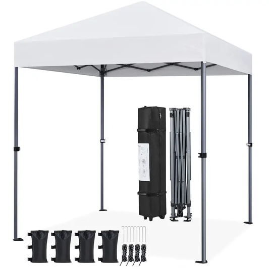 Costoffs Pop-up Canopy, Outdoor Camping Tent with One-Push-To-Lock Setup Mechanism, UPF 50+ Instant Canopy Ideal, Suitable for Home & Commercial Use, Party Wedding Tent Garden Gazebo Outdoor Cover for Patio, Deck, Backyard Shade, Gazebo Outdoor Tents