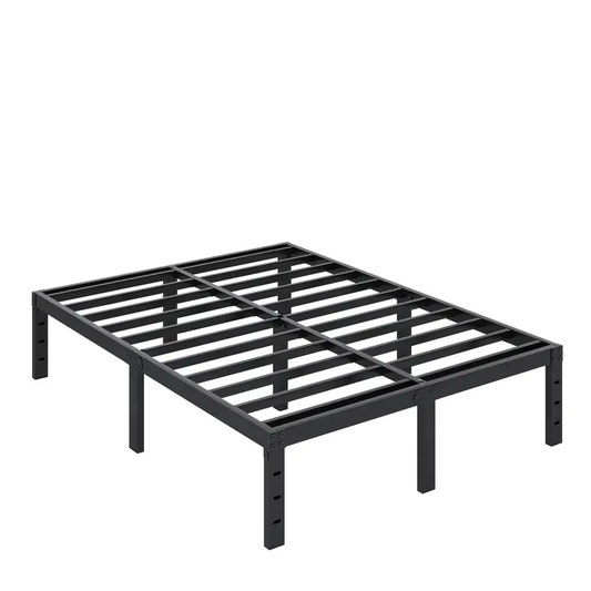 Heavy Duty Metal Platform Bed Fame With Under Bed Storage, No Box Spring Needed, Easy Assembly, Noise-Free, Non-Slip